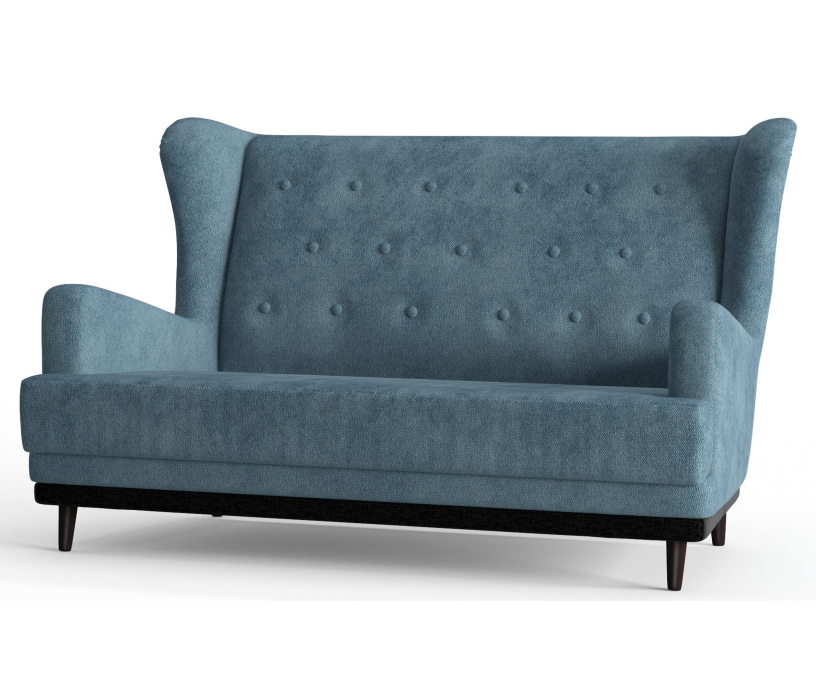 Дизайнерские диваны для гостиной, Диван прямой Барон Люкс, Велюр