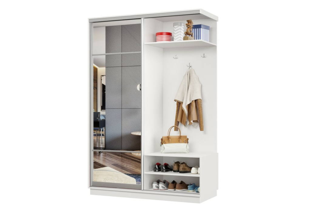 Прихожие, Прихожая Премьер 04 Лайт 11 Правая Мини