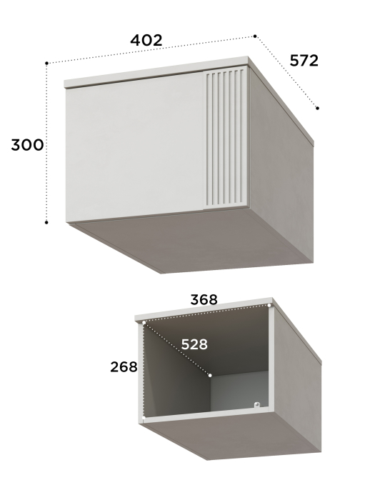 Настенные полки, Антресоль Эмилия ЭЛ-53