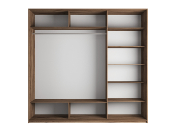 Шкаф-купе Прайм 3-х дверный Стекла пудра/ДСП/Доводчики 180х57х230