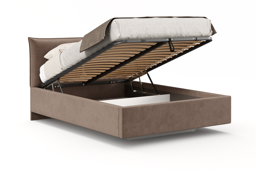 Мягкая кровать, Кровать Премьера 1400 с подъёмным механизмом