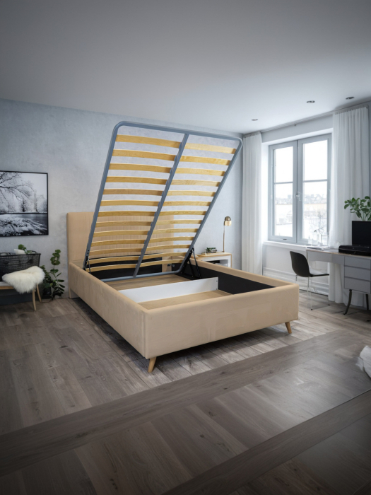 Кровати 160 см, Кровать Коуч 001П 160х200