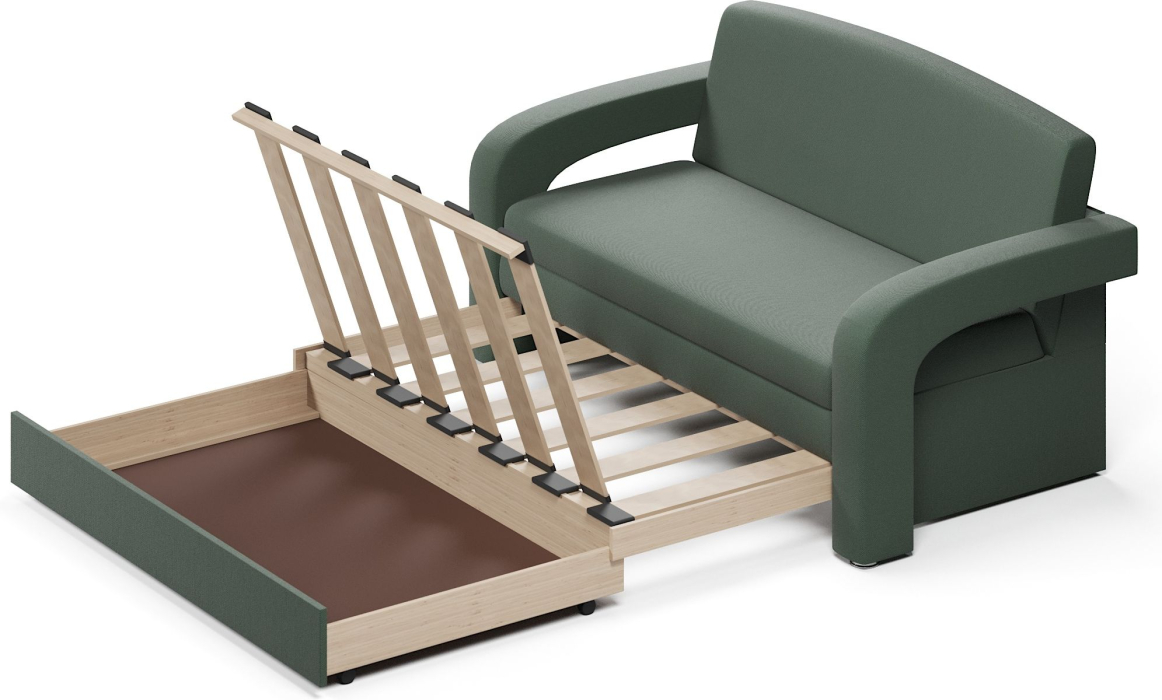 Диваны прямые, Диван-кровать выкатной Кармен ,велюр