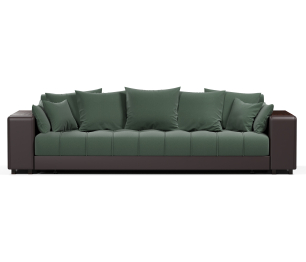 Диван-кровать Дубай еврокнижка,велюр+экокожа