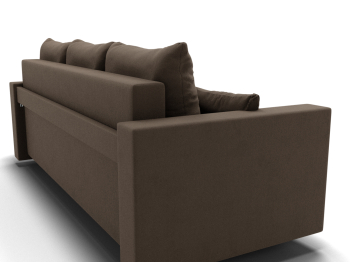 Прямой диван Адам, НПБ,еврокнижка,велюр