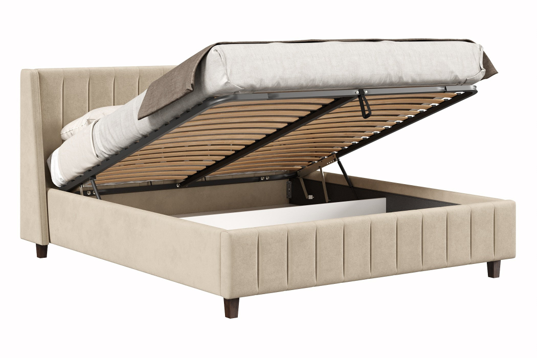 Мягкая кровать, Кровать Милана 1800 с подъёмным механизмом