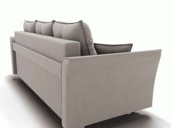 Прямой диван Пандора,еврокнижка,велюр