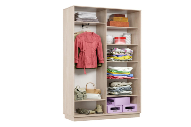 Шкаф-купе Премьер 03 ясень шимо светлый