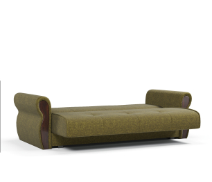 Диван-кровать прямой Делюкс книжка, рогожка