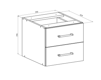 Тумба подвесная ОФ-21
