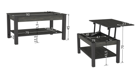 Стол трансформер "Гарри"