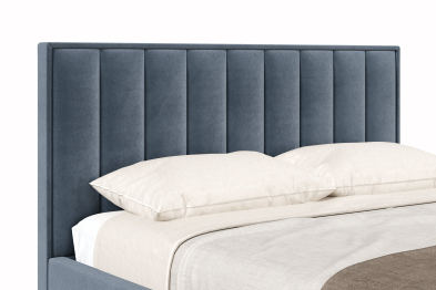 Кровать Анкона 1600 с подъёмным механизмом, велюр