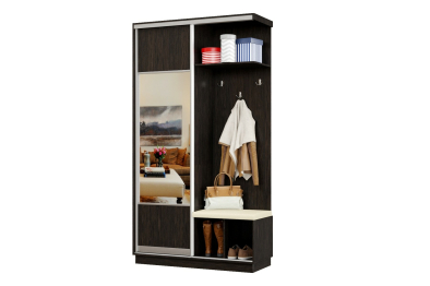 Прихожая Премьер 02 Лайт Мини 05 Правая Мягкая