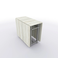 Обеденные столы, Стол книжка трансформер Standart 2 1850х900х750