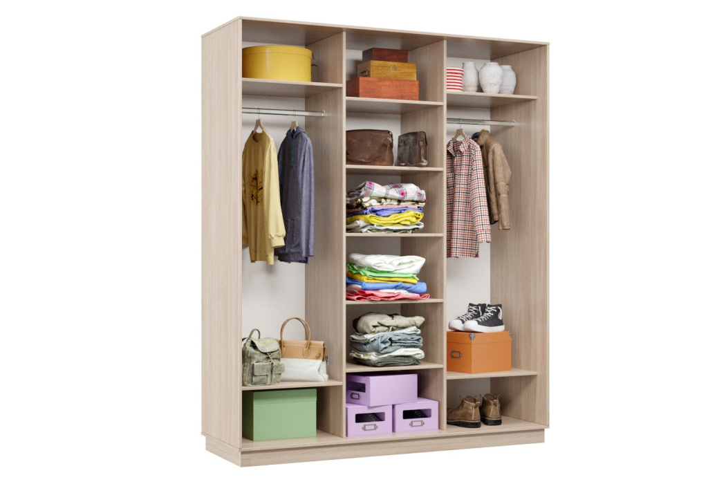 Шкафы-купе, Шкаф-купе Премьер 26 (15;15;15) трёхдверный