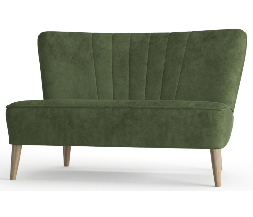 Дизайнерские диваны для гостиной, Диван прямой Зола, Велюр