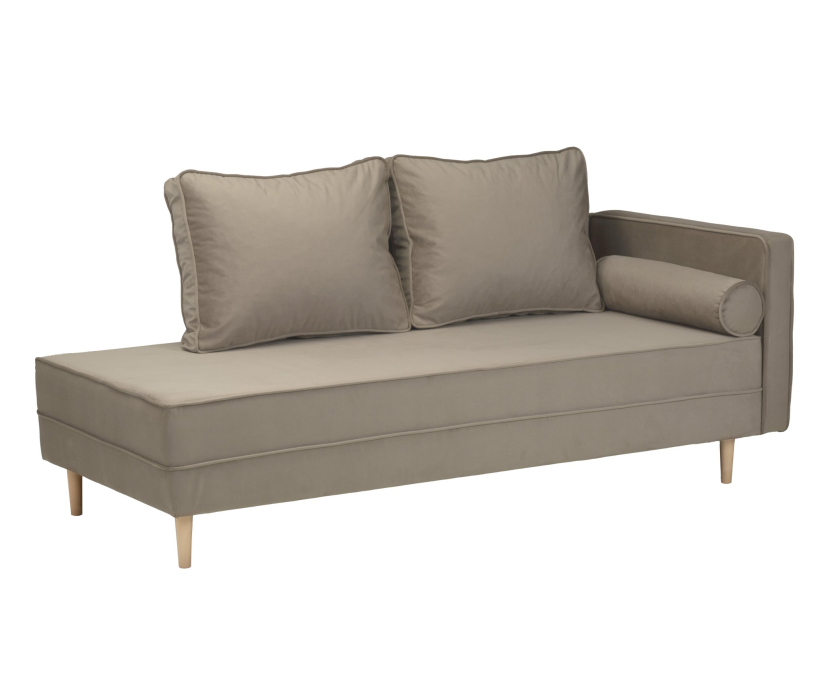 Дизайнерские диваны для гостиной, Диван - кушетка Блюз, велюр