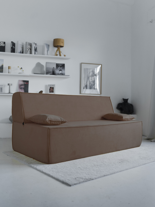 Бескаркасные диваны, Диван бескаркасный Клайд, велюр