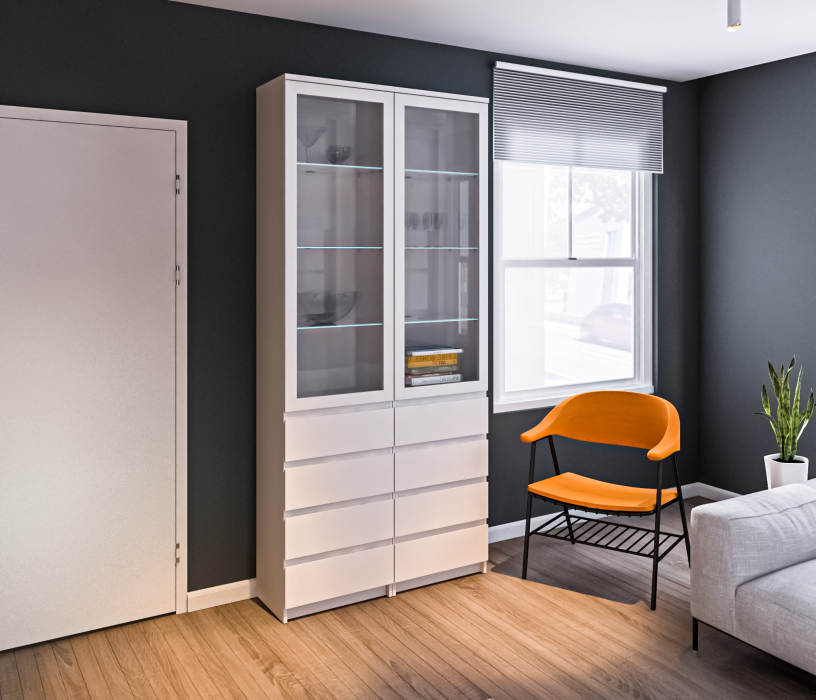 Шкафы-Витрины, Шкаф-витрина Веста СБ-2248