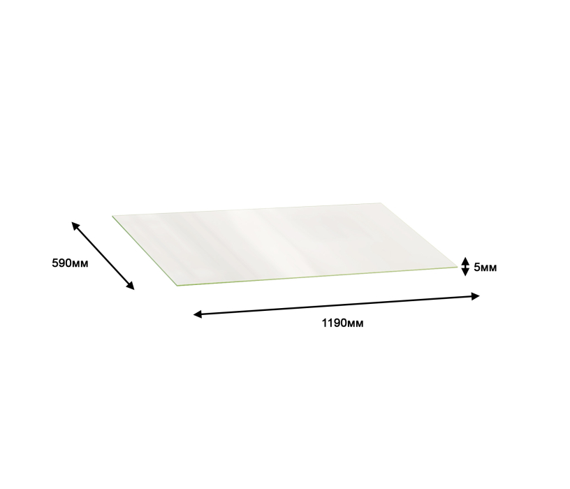 Медея, Крышка стеклянная 1190*590 Медея СБ-2550