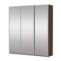 Шкафы-купе 3-х дверные, Шкаф Прайм трио  Зеркало 2300 х 1800 х 570