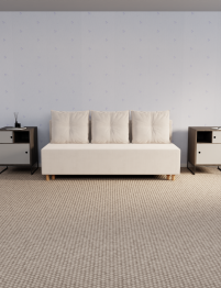 Прямой диван Сияние,еврокнижка,велюр