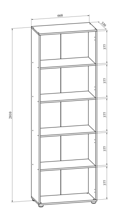 Шкафы распашные, Шкаф-пенал ОФ-301К
