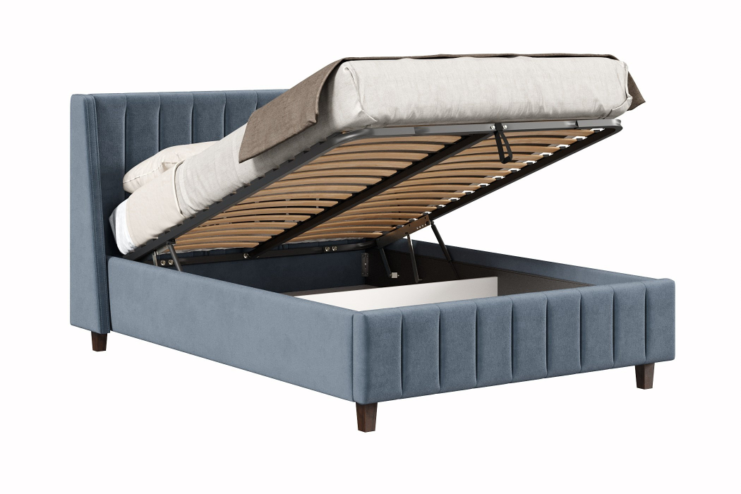 Мягкая кровать, Кровать Милана 1400 с подъёмным механизмом