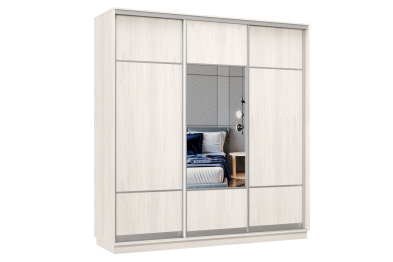 Шкаф-купе Премьер Лайт 35 (08;05;08) трехдверный