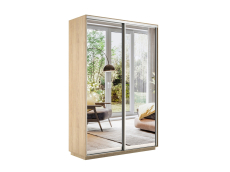 Шкафы-купе 2-х дверные, Шкаф-купе Экспресс Экспенс дуо 2200 x 1400 x 450