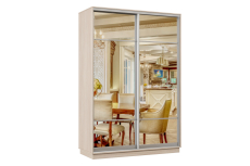 Шкафы-купе, Шкаф-купе Премьер Лайт 03 (11;11) двухдверный