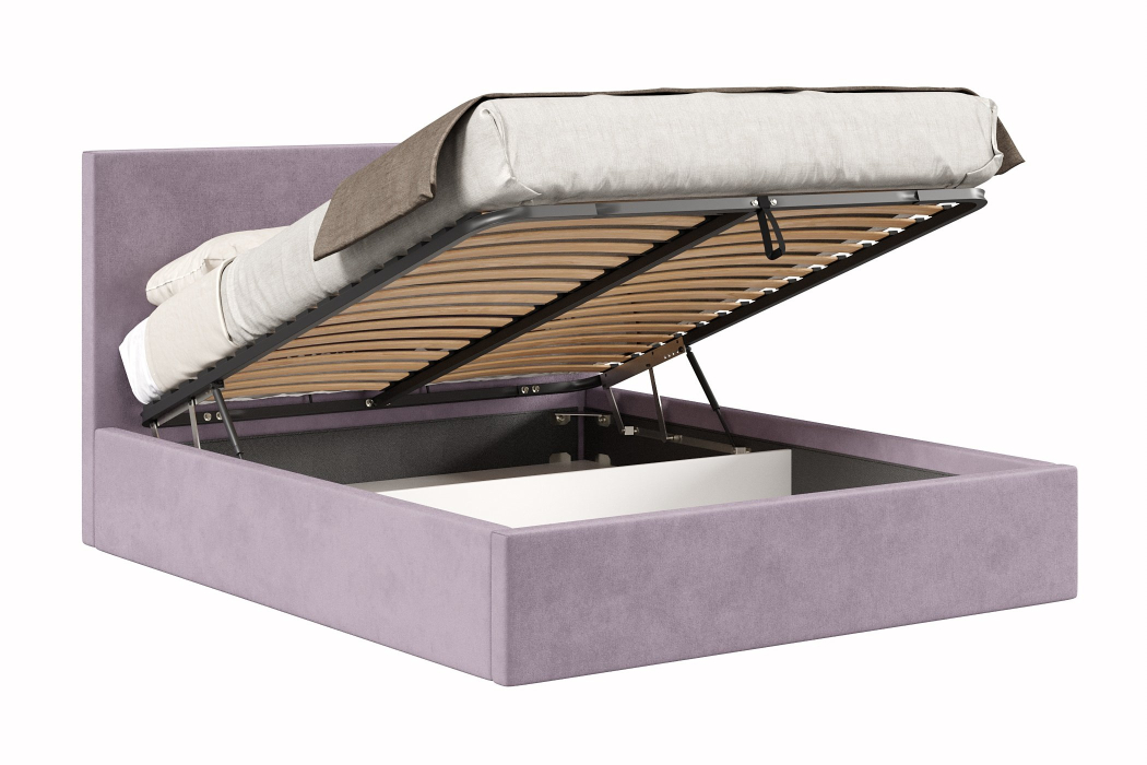 Мягкая кровать, Кровать Парма 1600 с подъёмным механизмом