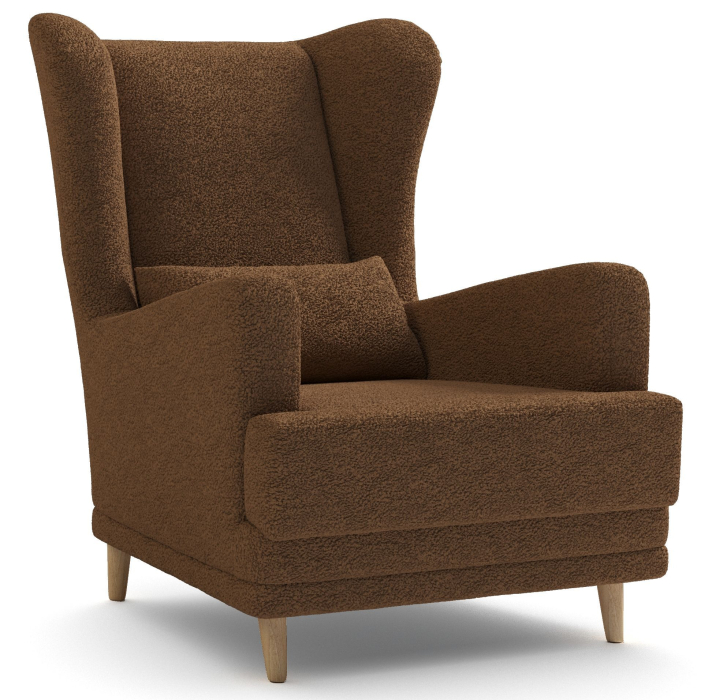 Кресло для отдыха, Кресло Барон для отдыха, Искусственный мех