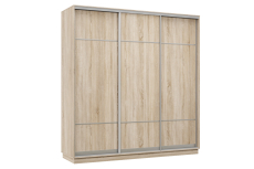 Шкафы-купе 3-х дверные, Шкаф-купе Премьер Лайт 62 (08;08;08) трехдверный