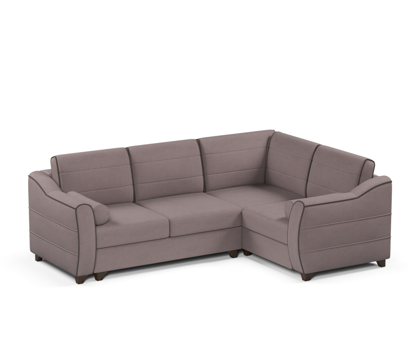 Диваны угловые в гостиную, Диван-кровать угловой Френсис еврокнижка, велюр