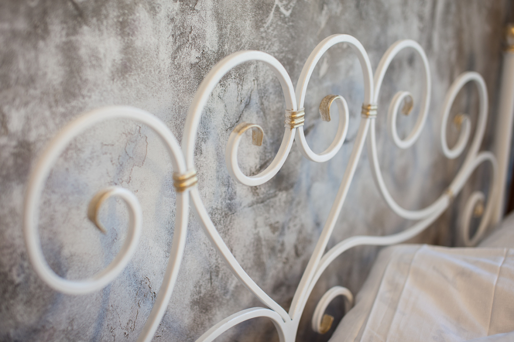 Кованые кровати, Кованая кровать Кармен 1.4 с одной спинкой