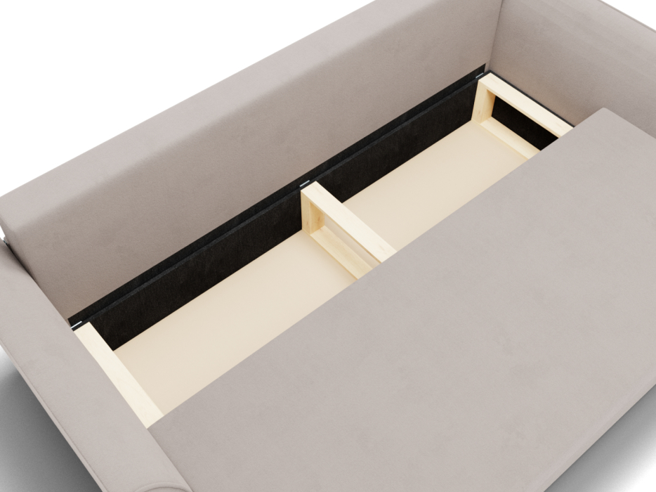 Диваны еврокнижки, Прямой диван Мелодия,НПБ,еврокнижка,велюр