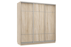 Шкафы-купе 3-х дверные, Шкаф-купе Премьер Лайт 41 (08;08;08) трехдверный