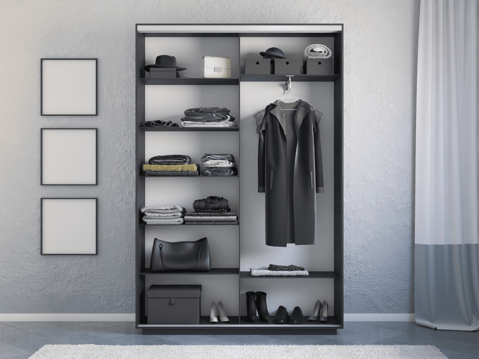 Шкафы-купе 2-х дверные, Шкаф-купе Экспресс 2-х дверный Фотопечать Шелк Стекла 140х45х240