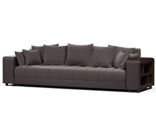 Диван-кровать Дубай еврокнижка,велюр+экокожа