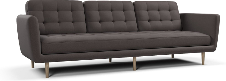 Диван прямой нераскладной Неаполь 1, велюр