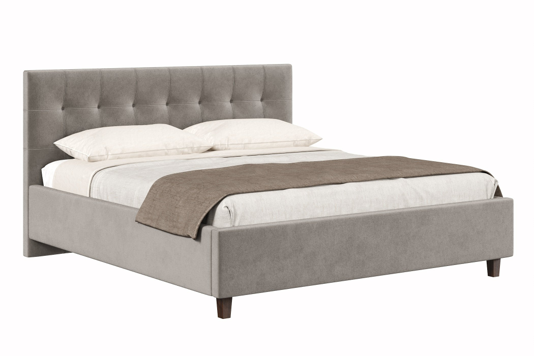 Мягкая кровать, Кровать Турин 1800 с подъёмным механизмом, велюр