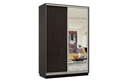 Шкаф-купе Премьер Лайт МИНИ 02 (02;01) двухдверный