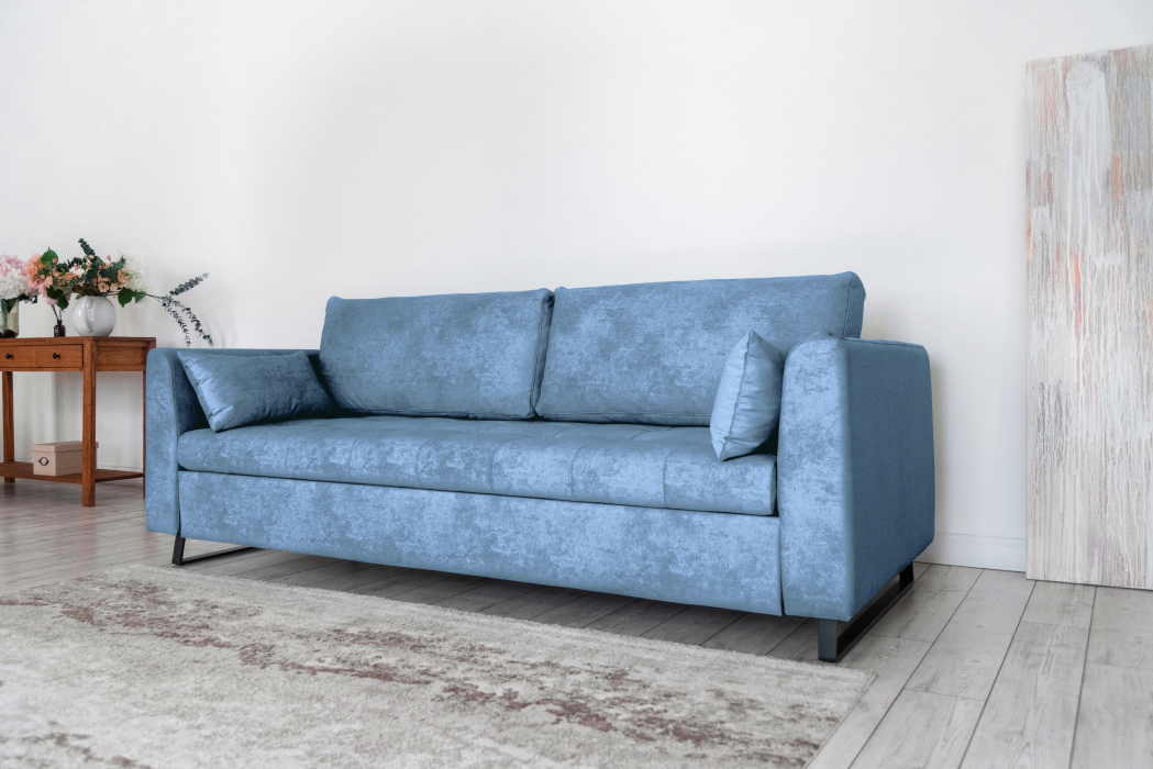 Диваны кровати со спальным местом, Прямой диван Marrit, велюр