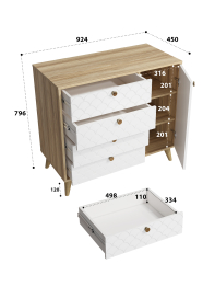 Комод Велламо ВО-11