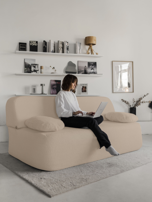 Дизайнерские диваны, Бескаркасный диван Бабл,букле