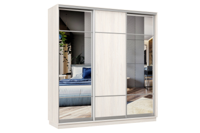 Шкаф-купе Премьер Лайт 33 (11;08;11) трехдверный