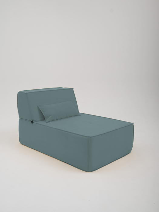 Кресло для отдыха, Бескаркасна оттоманка Клайд,велюр