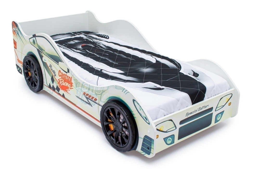 Для мальчика, Детская кровать-машина Бельмарко Безмятежность