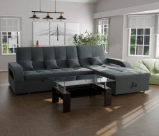 Диваны модульные угловые, Модульный диван Майами-2,микровелюр,антивандальная ткань,венеция